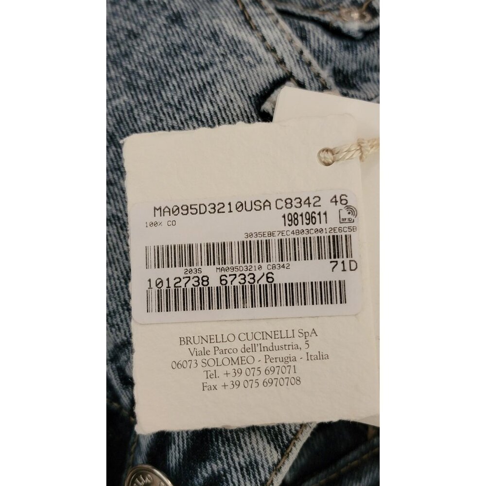 Brunello Cucinelli Men’s Jeans Bundle – 2 Pairs – Size 32 – Fall/Winter 2023 - Picture 12 of 16